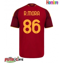 Camiseta AS Roma Rodrigo Mora #86 Primera Equipación 2026-27 manga corta